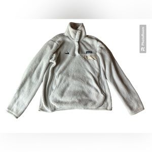 Women’s Small White Pullover Sweatshirt